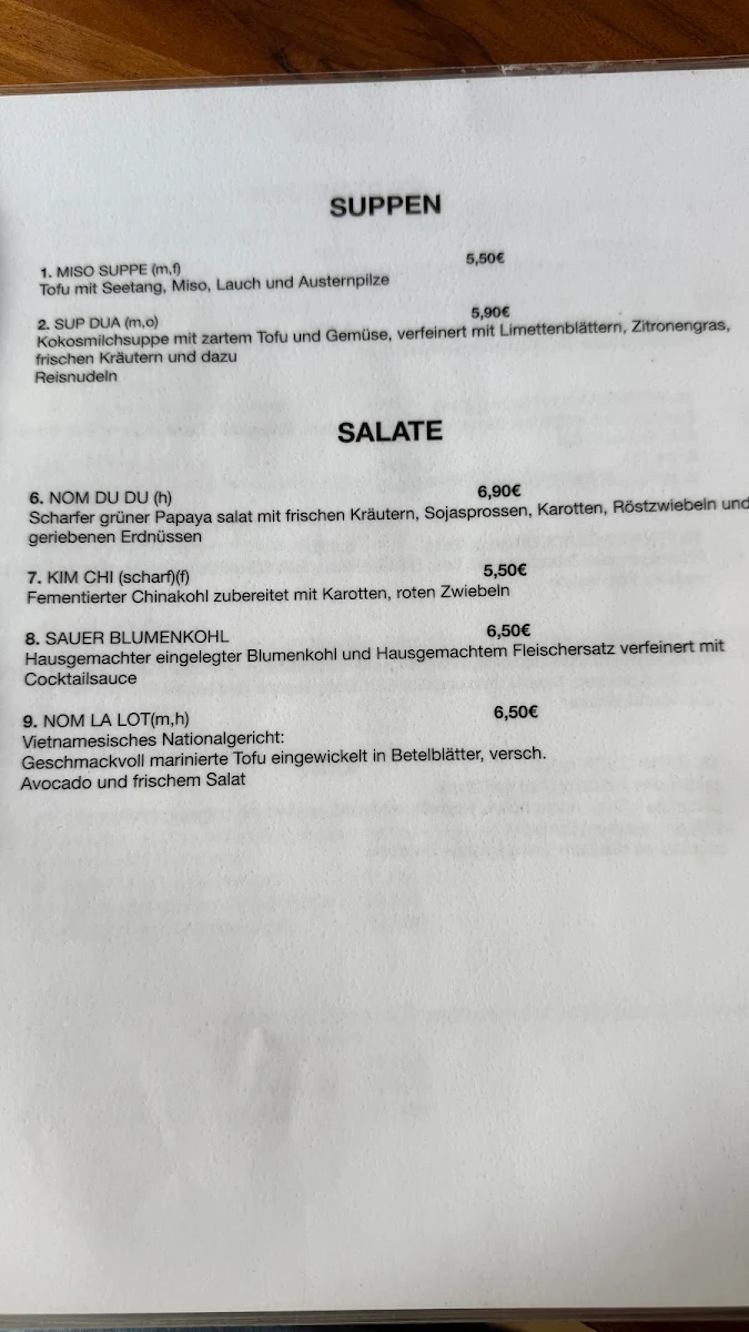 Speisekarte photo 4