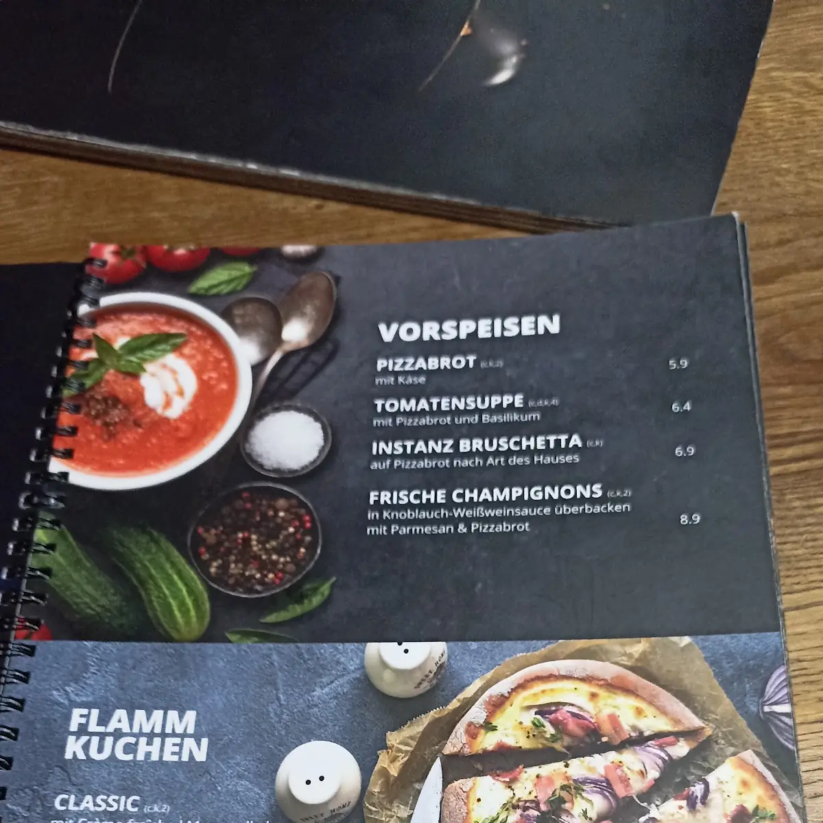 Speisekarte, Letzte Instanz