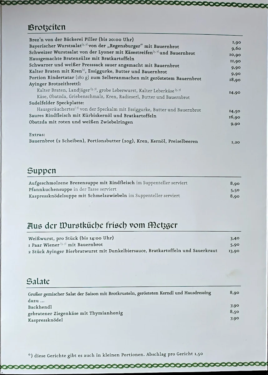 Speisekarte photo 3