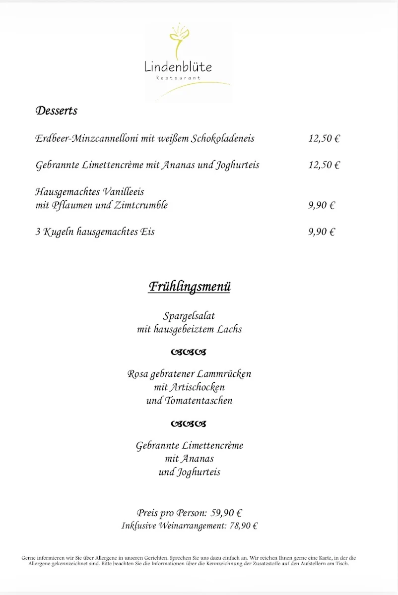 Speisekarte photo 2