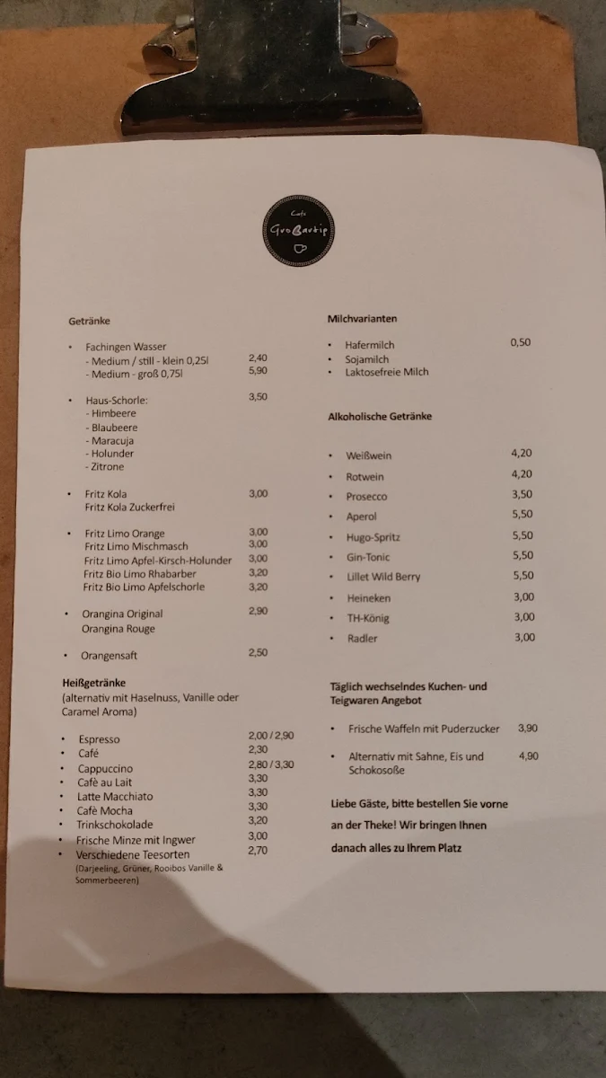Speisekarte photo 3