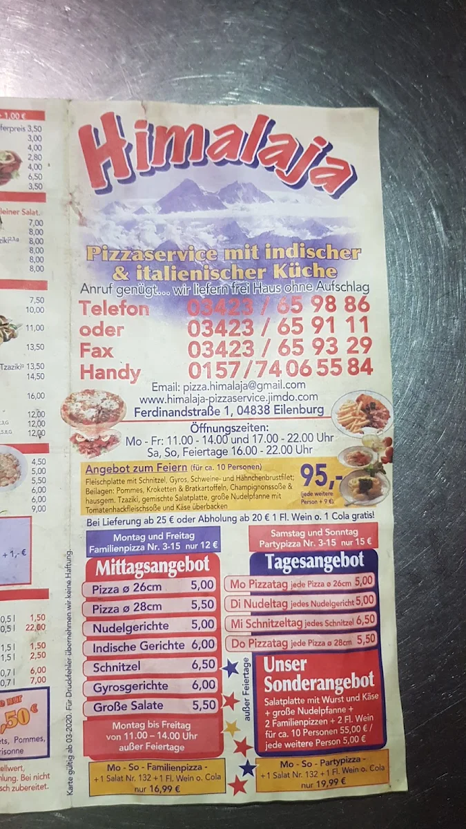 Speisekarte photo 2