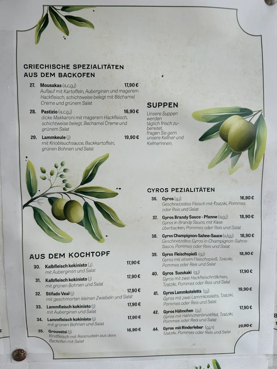 Speisekarte photo 5