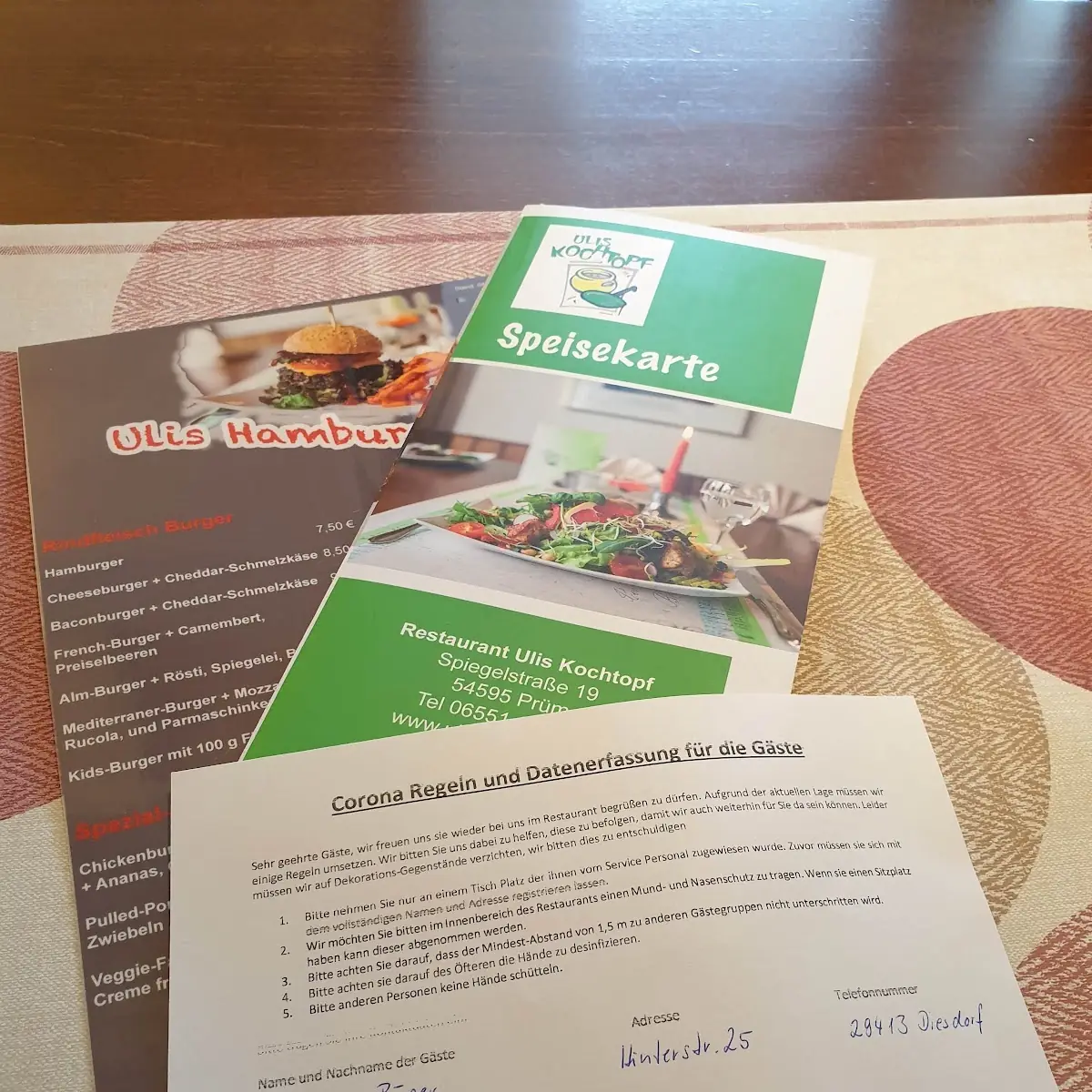 Speisekarte photo 5