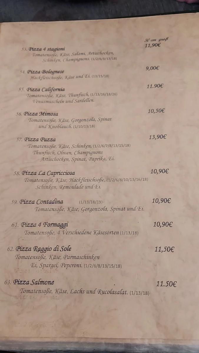 Speisekarte photo 2
