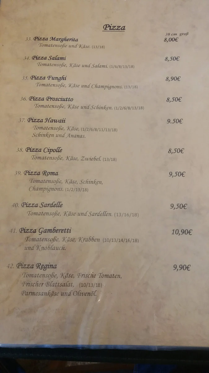 Speisekarte photo 5