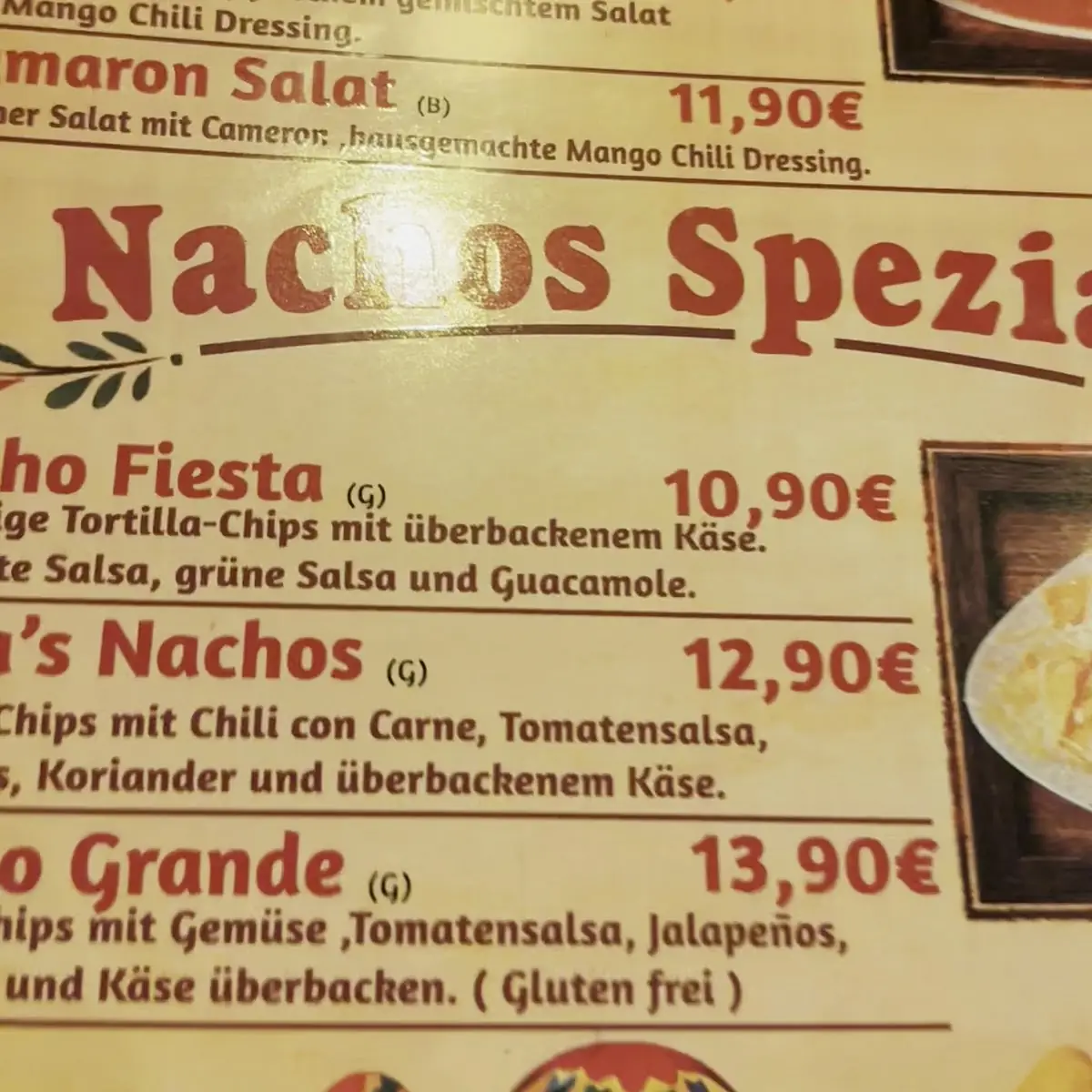Speisekarte photo 2