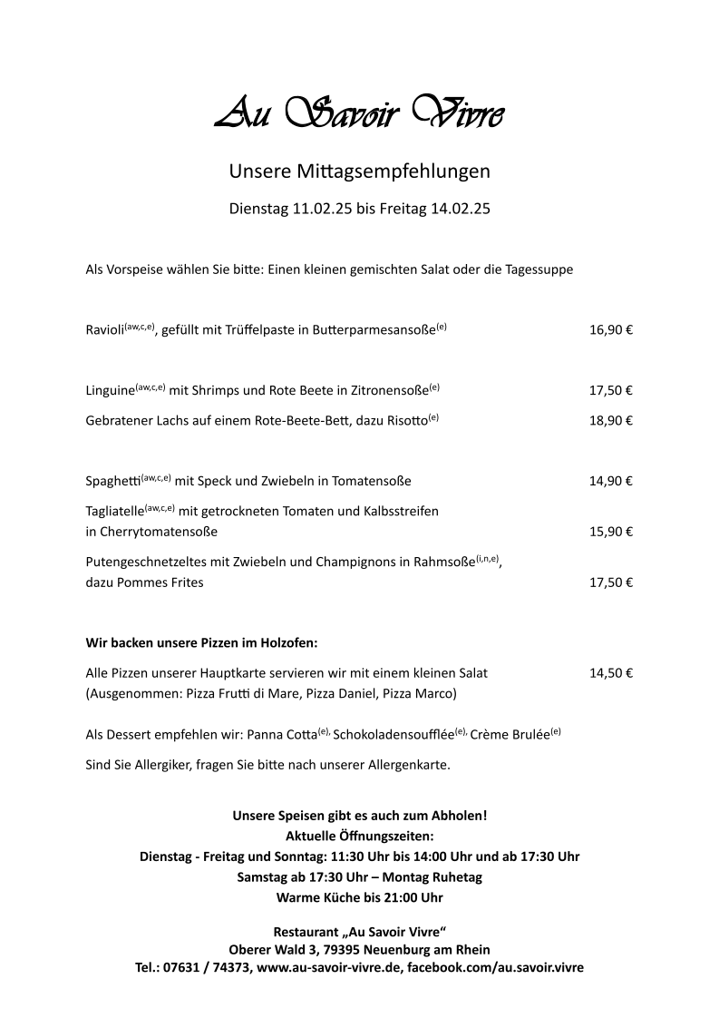 Speisekarte photo 4