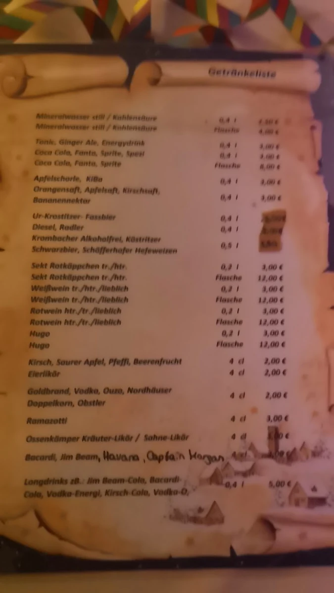 Speisekarte photo 1