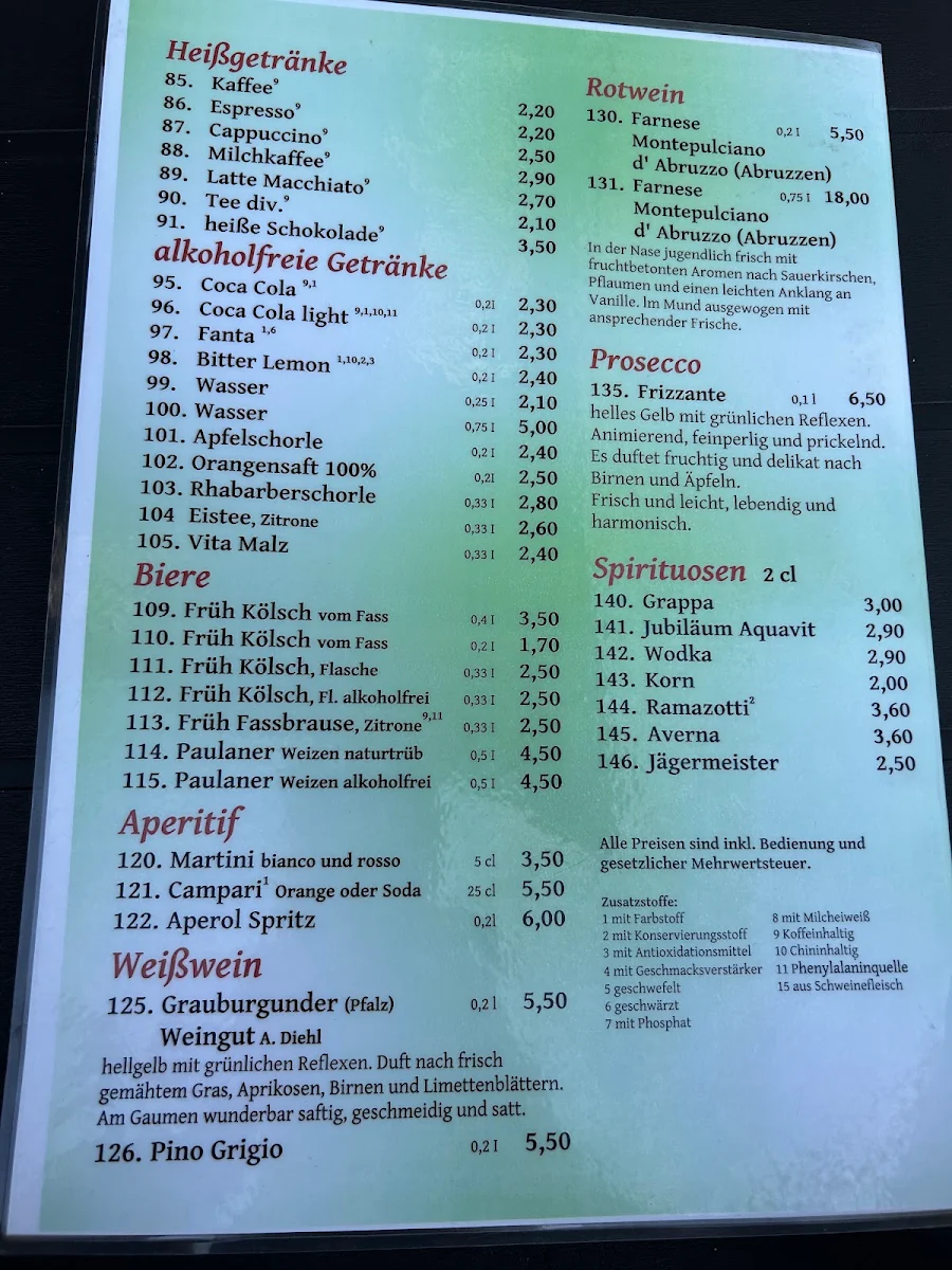 Speisekarte photo 7