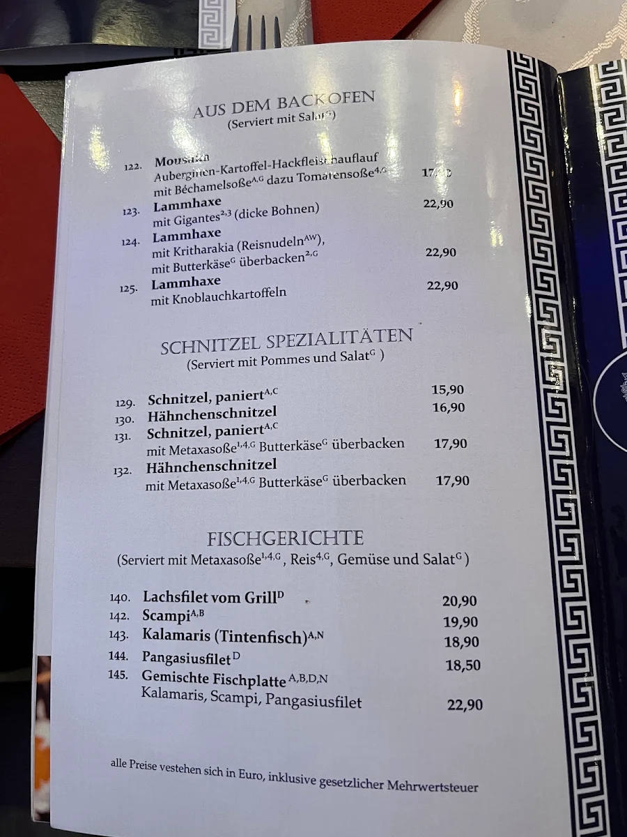 Speisekarte photo 3