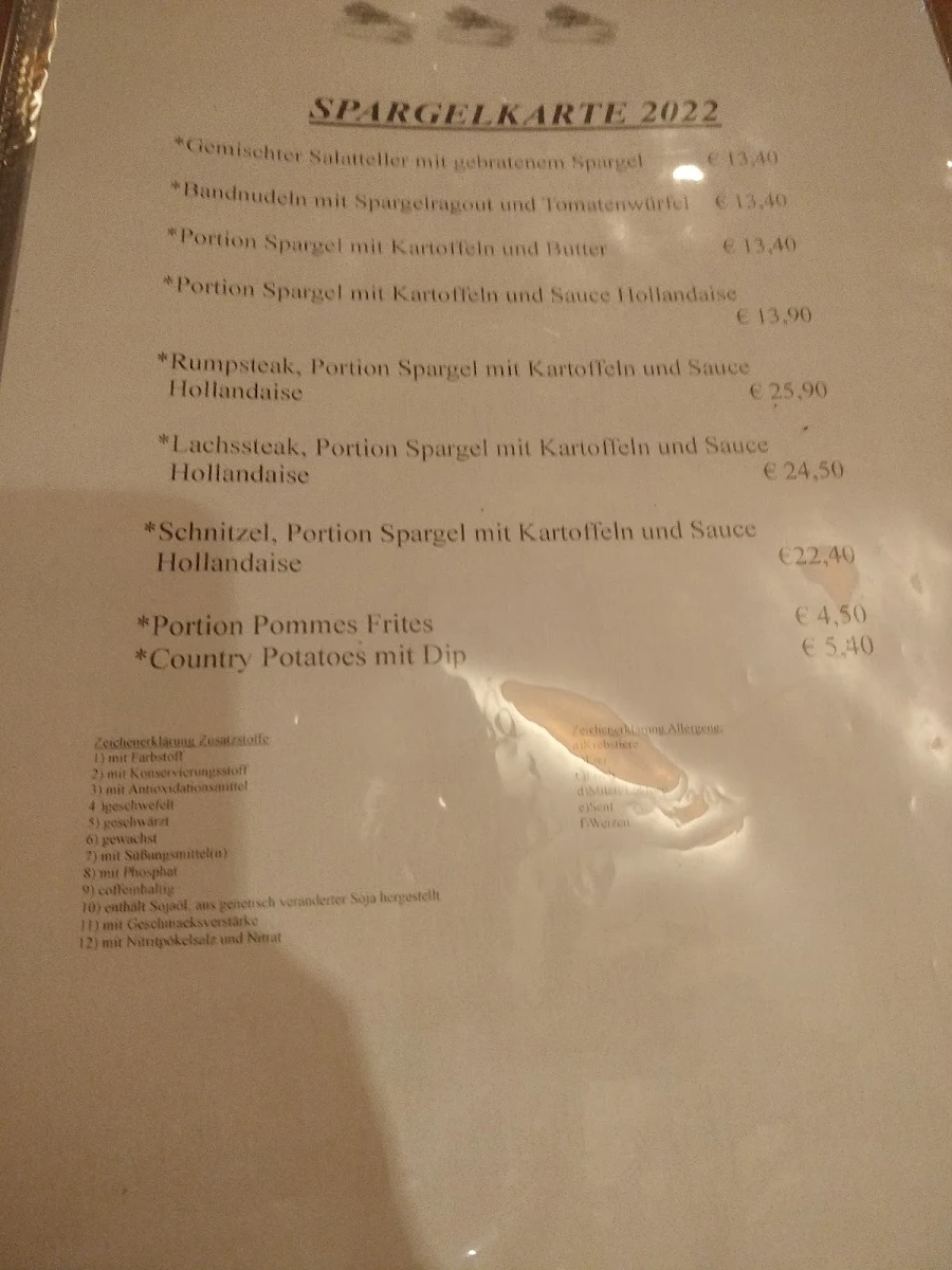 Speisekarte photo 2