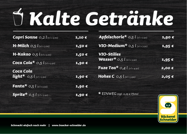 Speisekarte photo 1