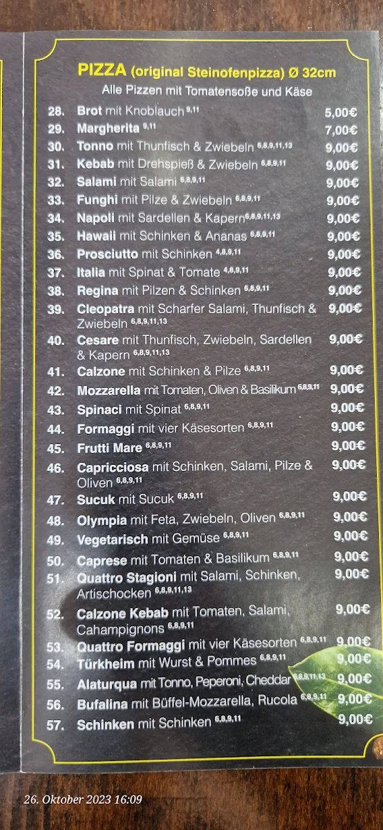 Speisekarte photo 1