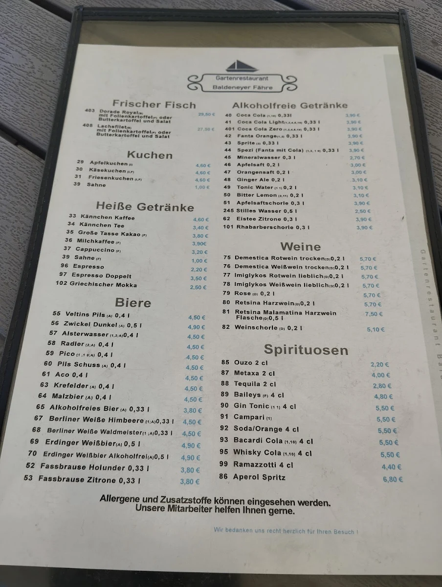 Speisekarte photo 3