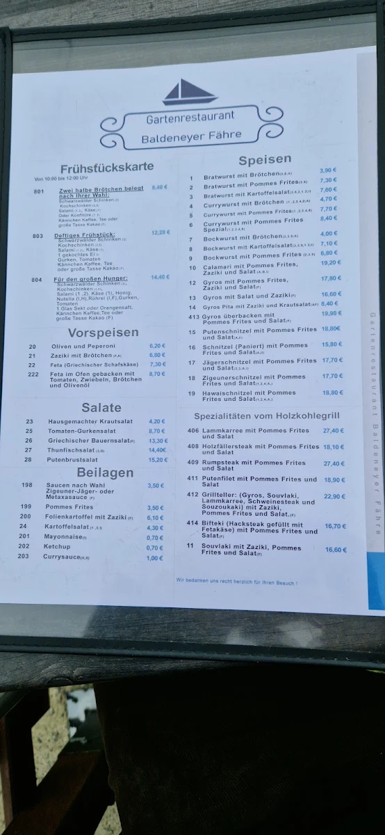 Speisekarte photo 4