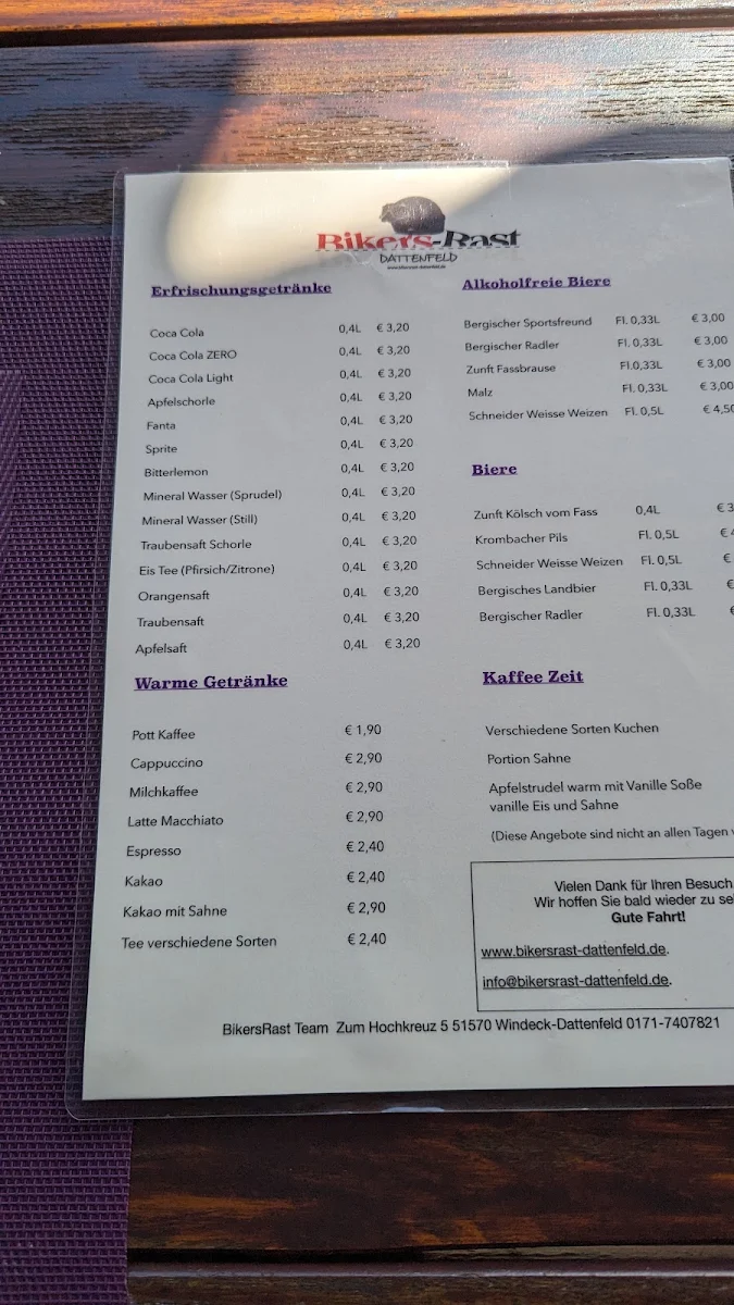 Speisekarte photo 6
