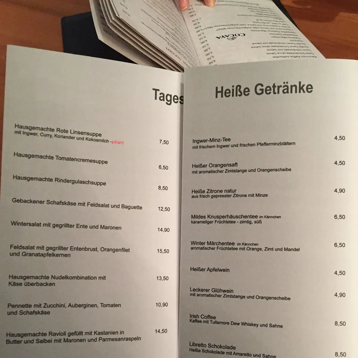 Speisekarte photo 8