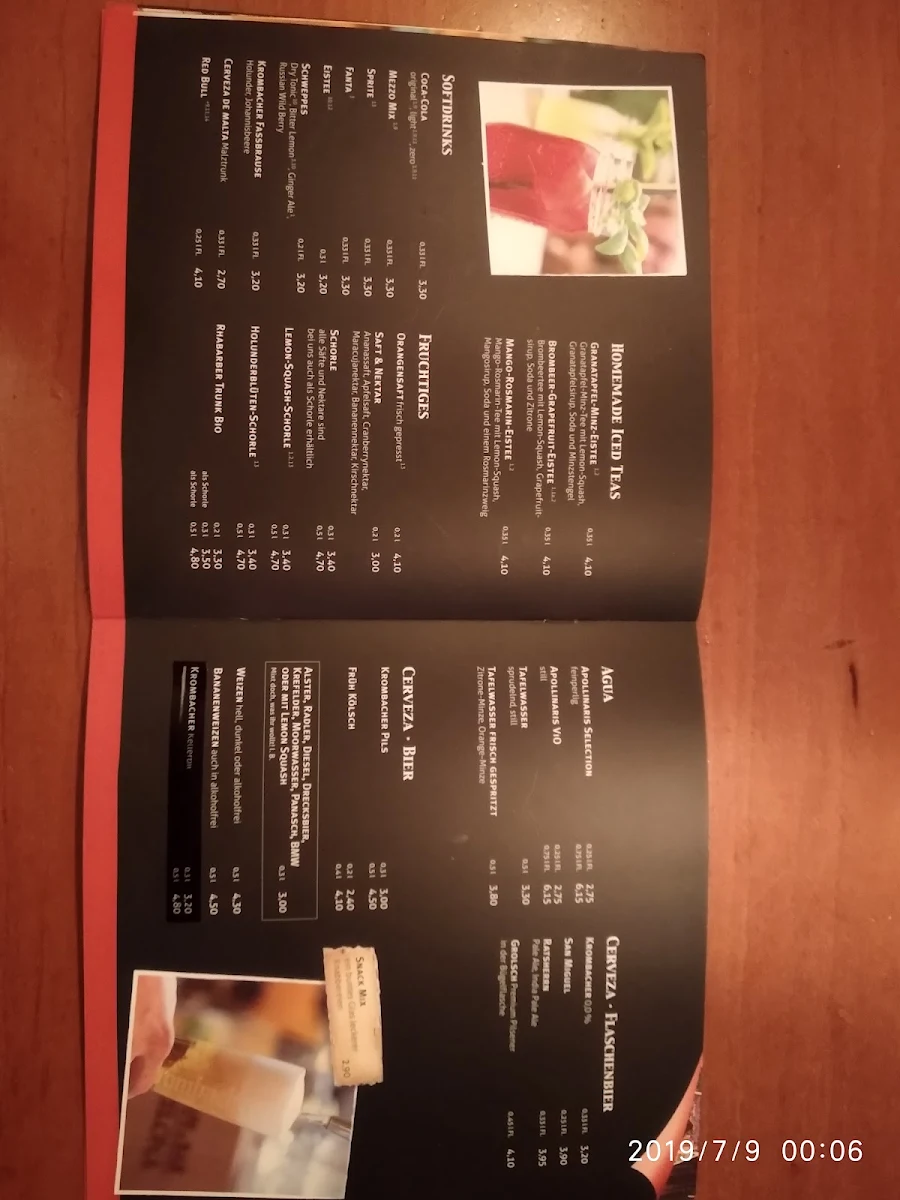Speisekarte photo 2