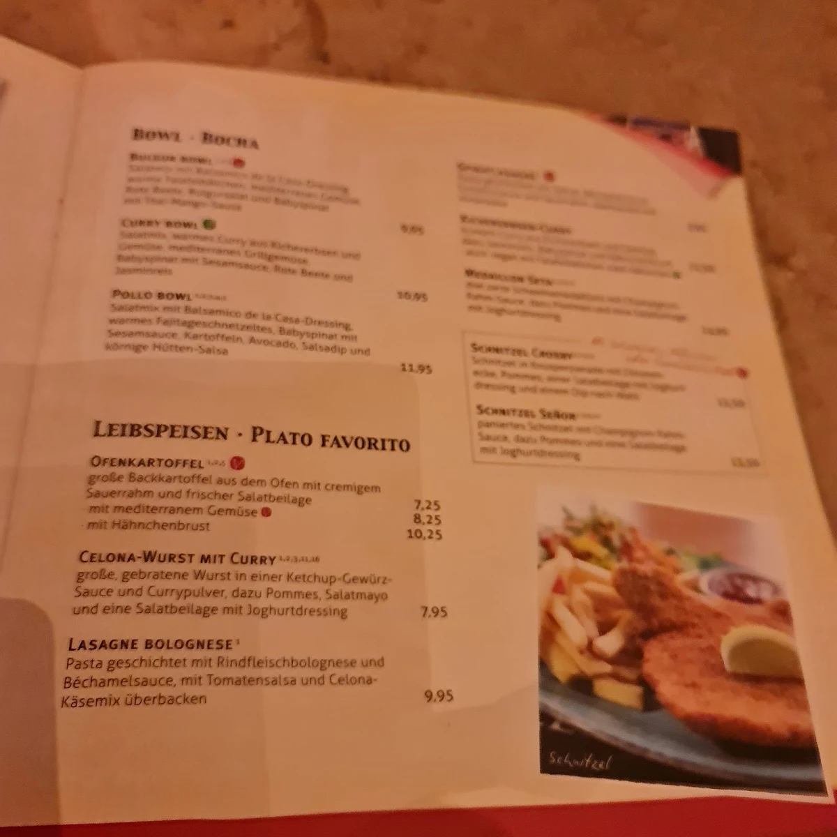 Speisekarte photo 6