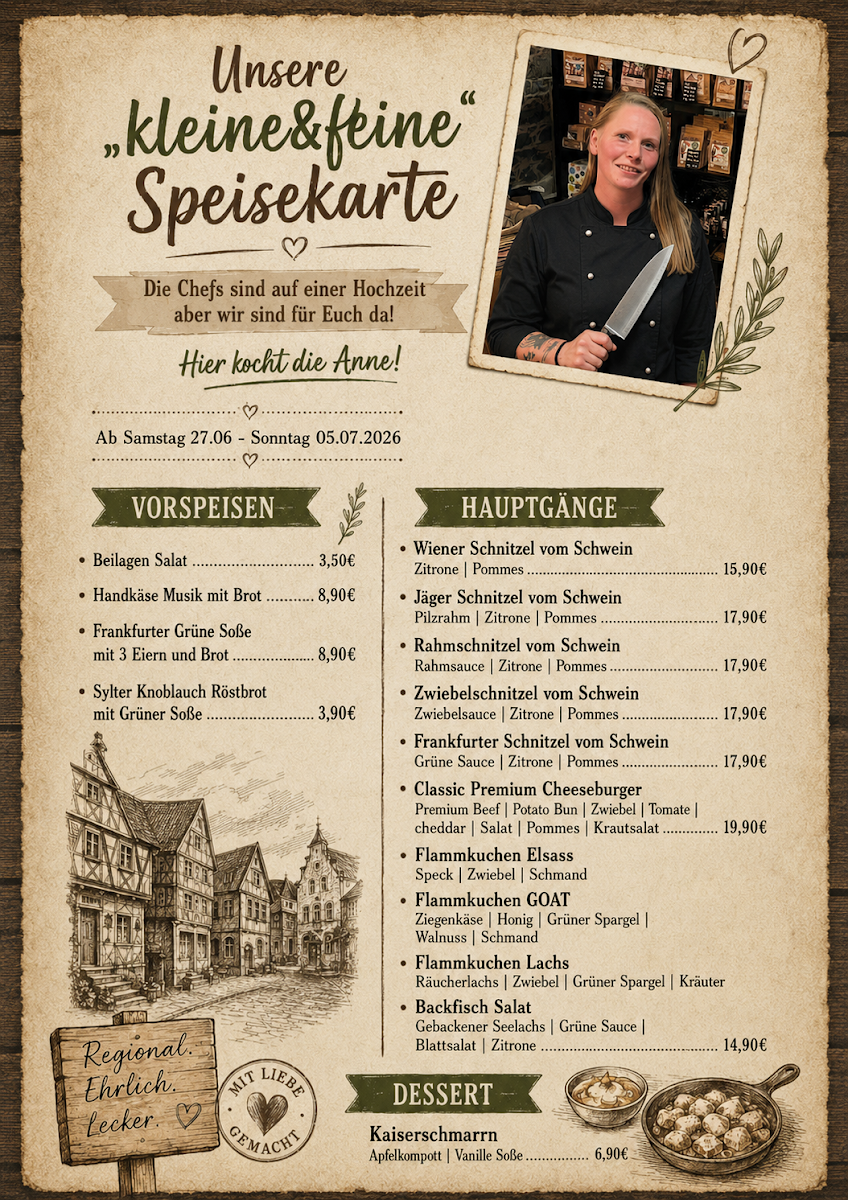 Speisekarte photo 1