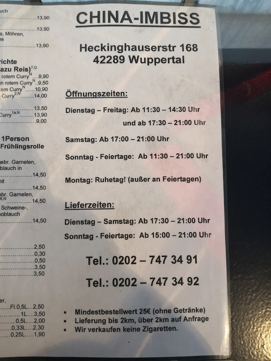 Speisekarte photo 2