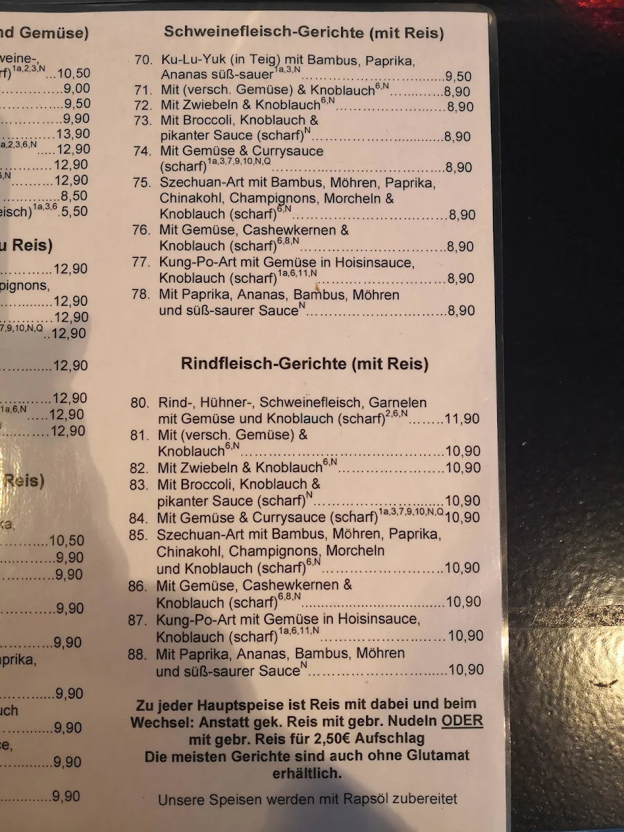 Speisekarte photo 3