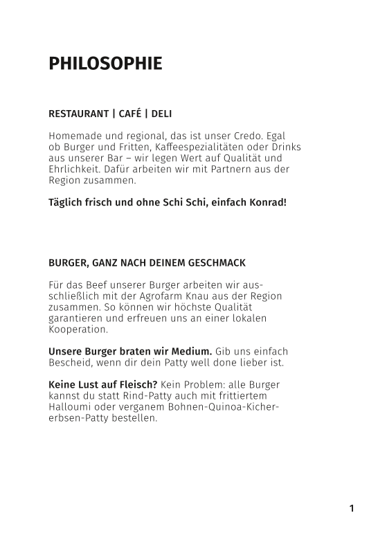 Speisekarte photo 8