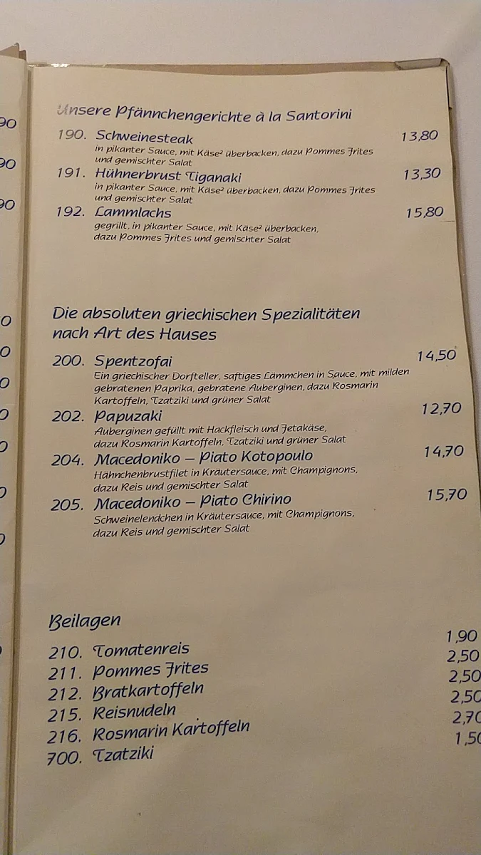 Speisekarte photo 4