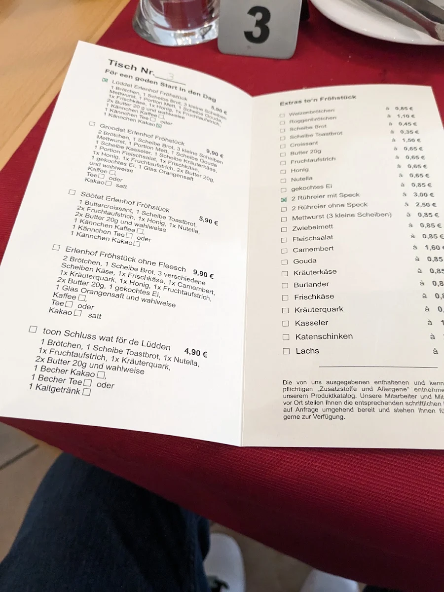 Speisekarte photo 1