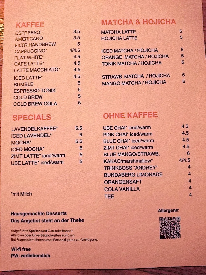 Speisekarte photo 3