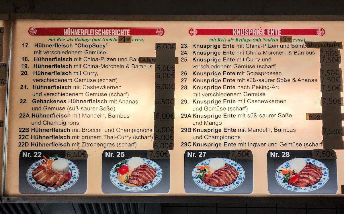 Speisekarte photo 2