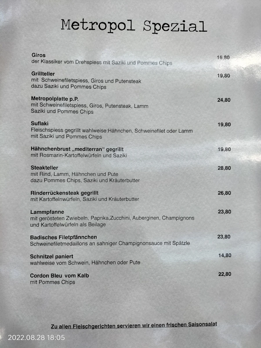 Speisekarte photo 3