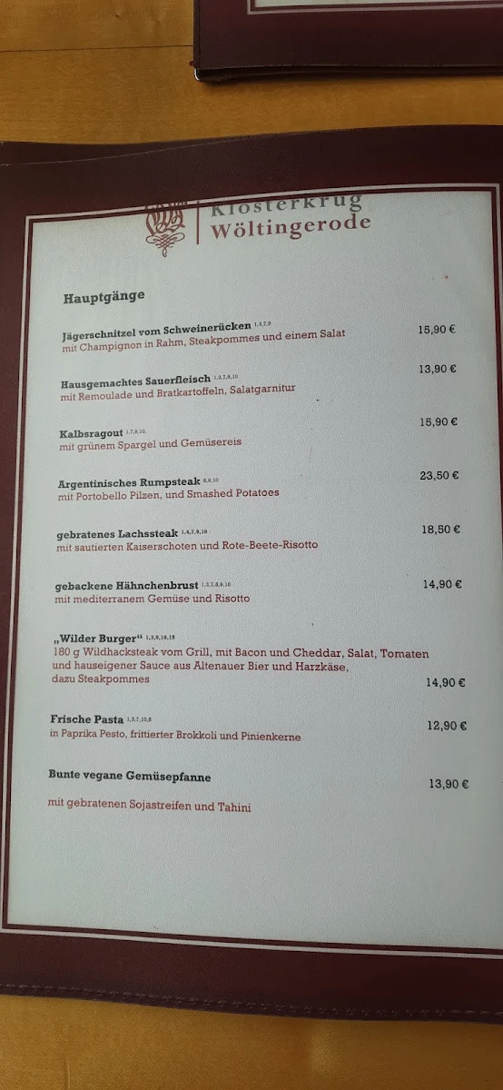 Speisekarte photo 7