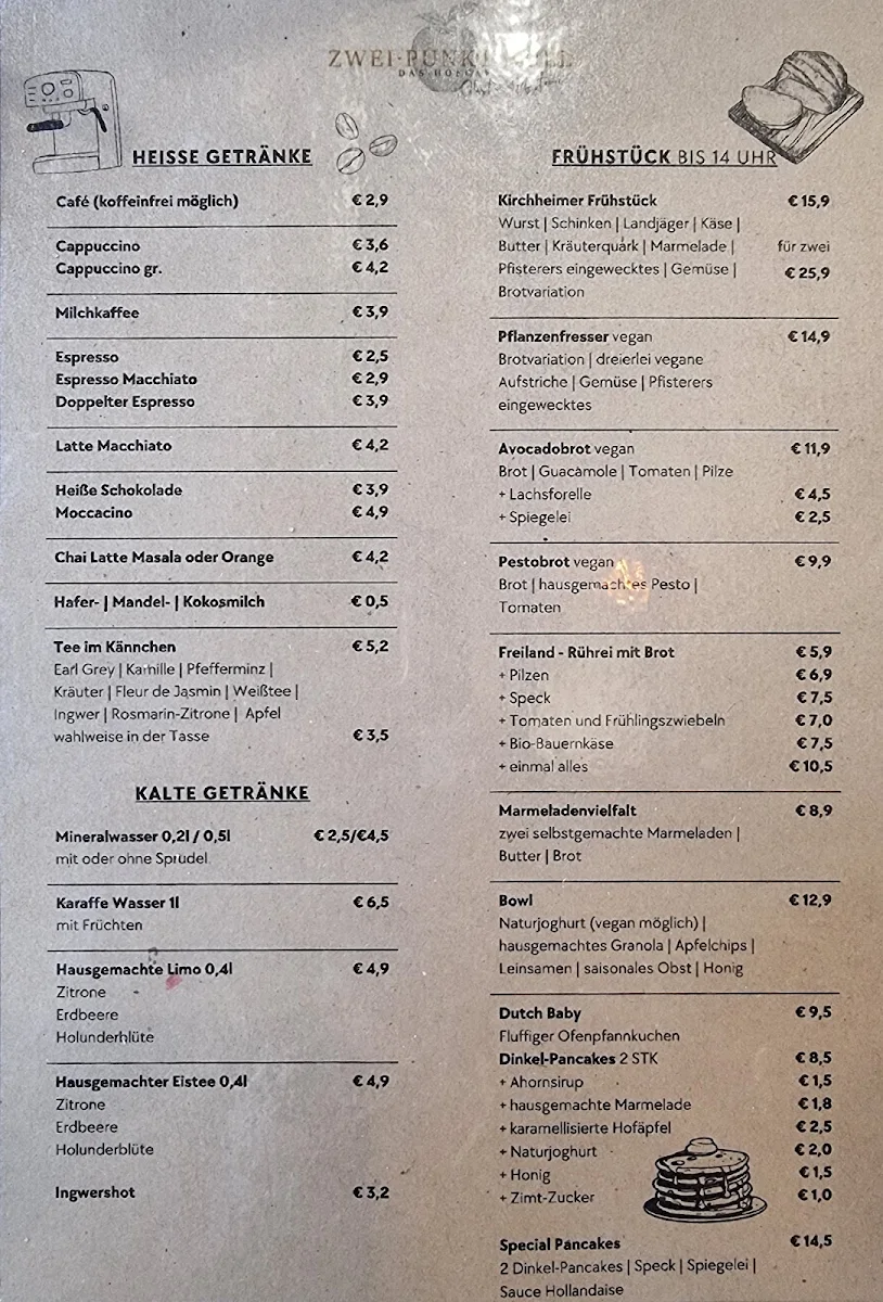 Speisekarte photo 1