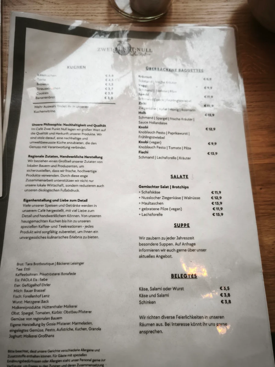 Speisekarte photo 7