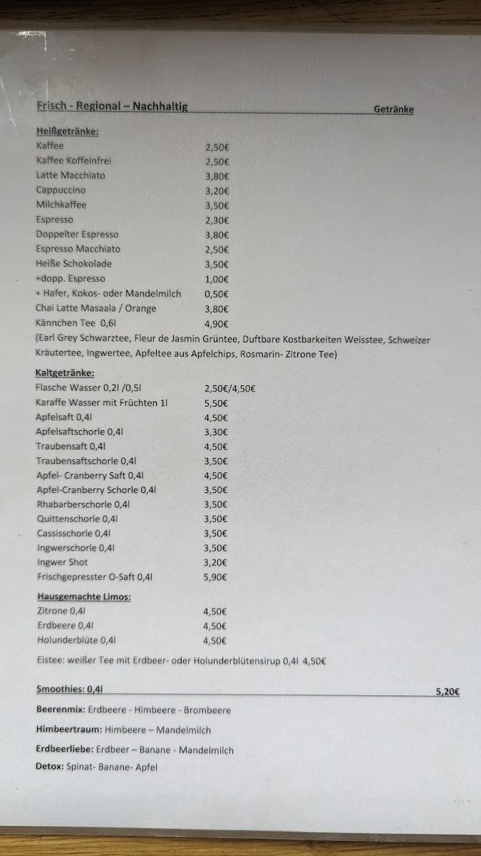Speisekarte photo 8