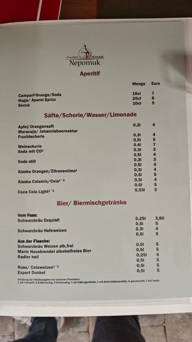 Speisekarte photo 2