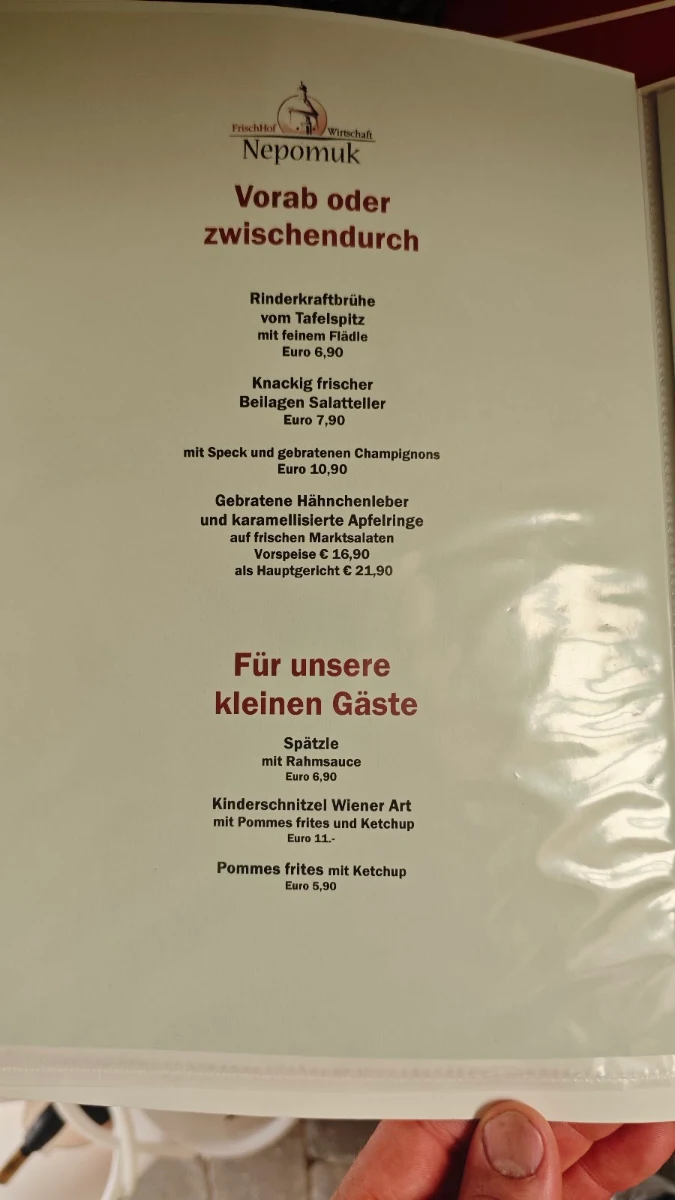 Speisekarte photo 3