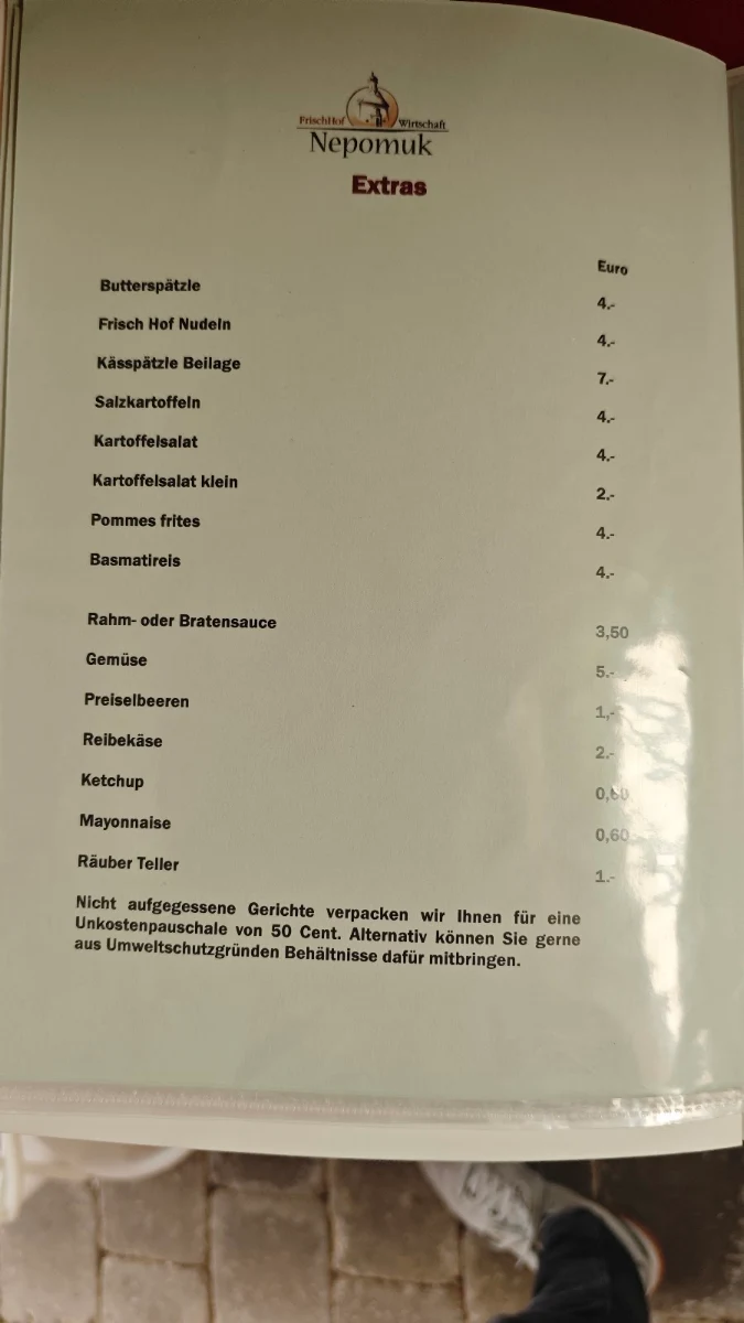 Speisekarte photo 4