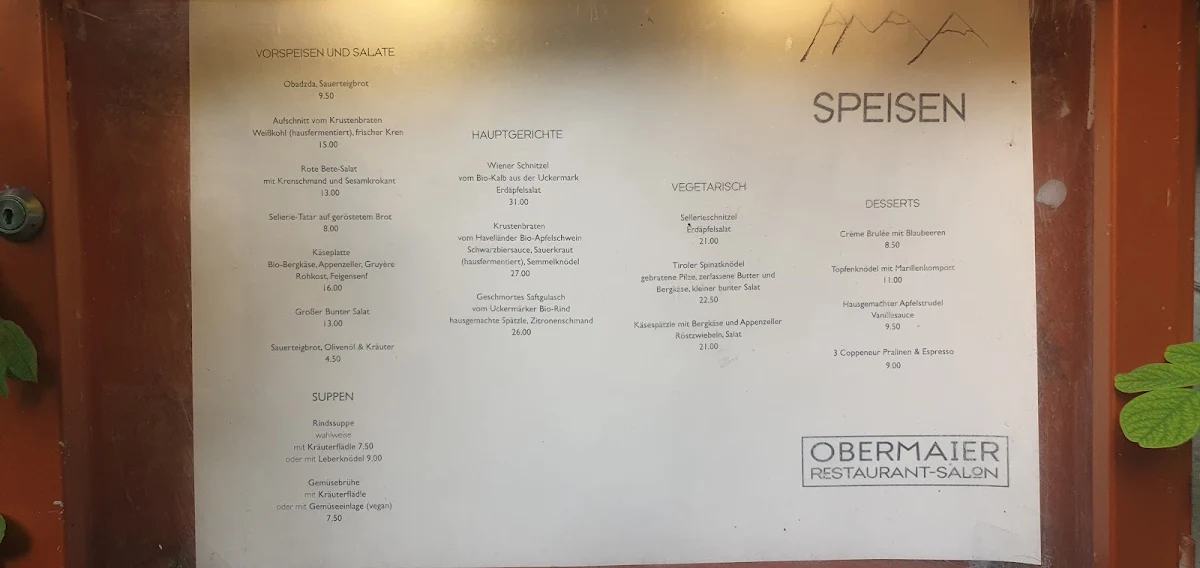 Speisekarte photo 3