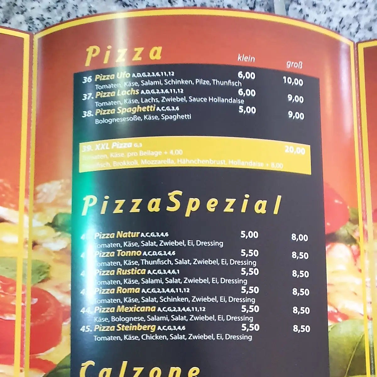 Speisekarte photo 1