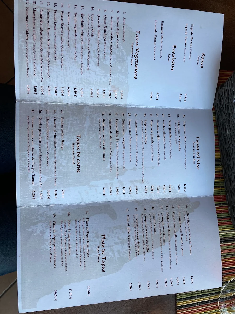 Speisekarte photo 8