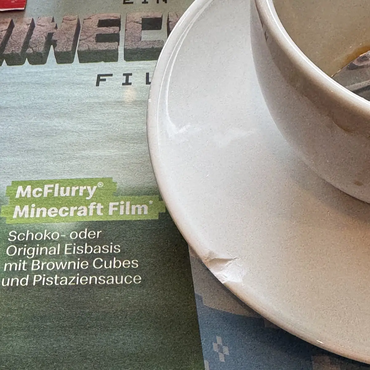 Speisekarte, McDonald's