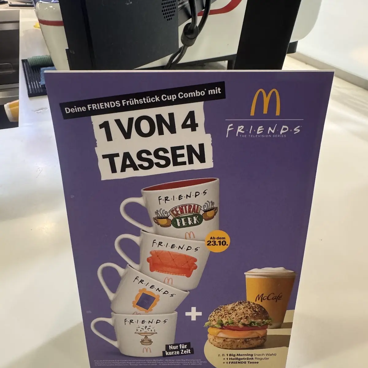 Speisekarte, McDonald's