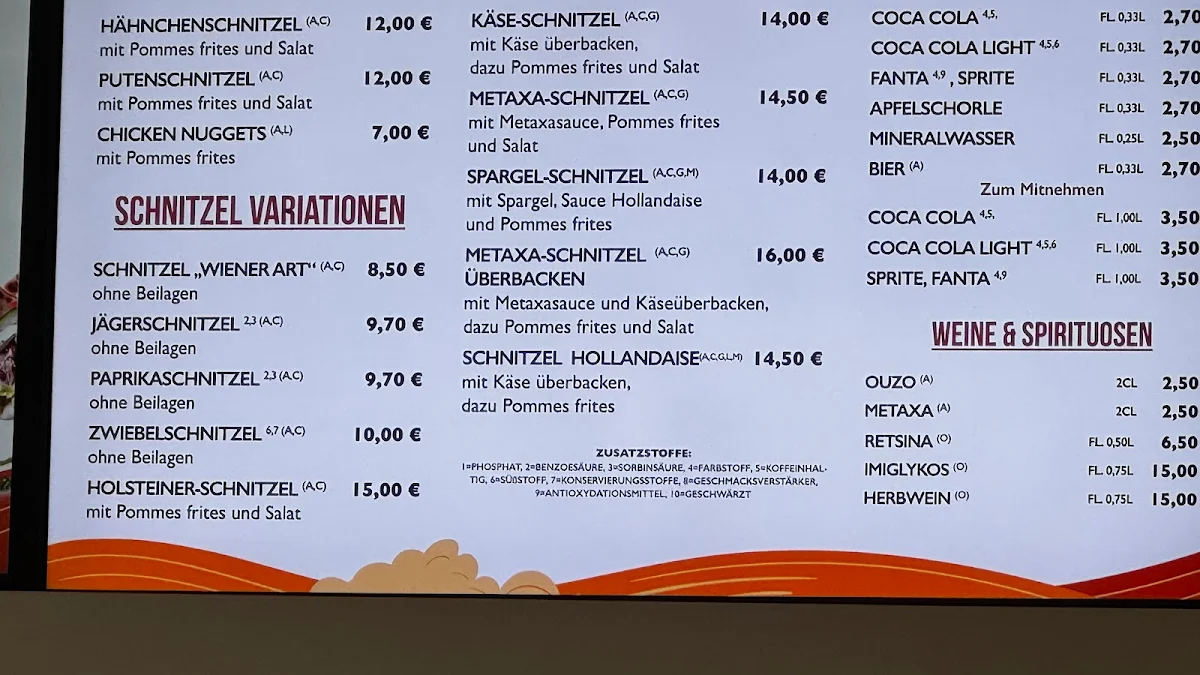 Speisekarte photo 1