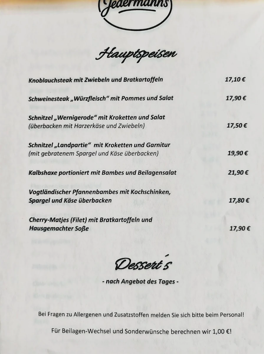 Speisekarte photo 2