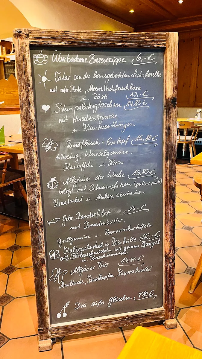 Speisekarte, Restaurant Maucher's