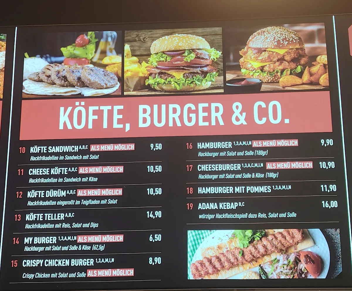 Speisekarte photo 3