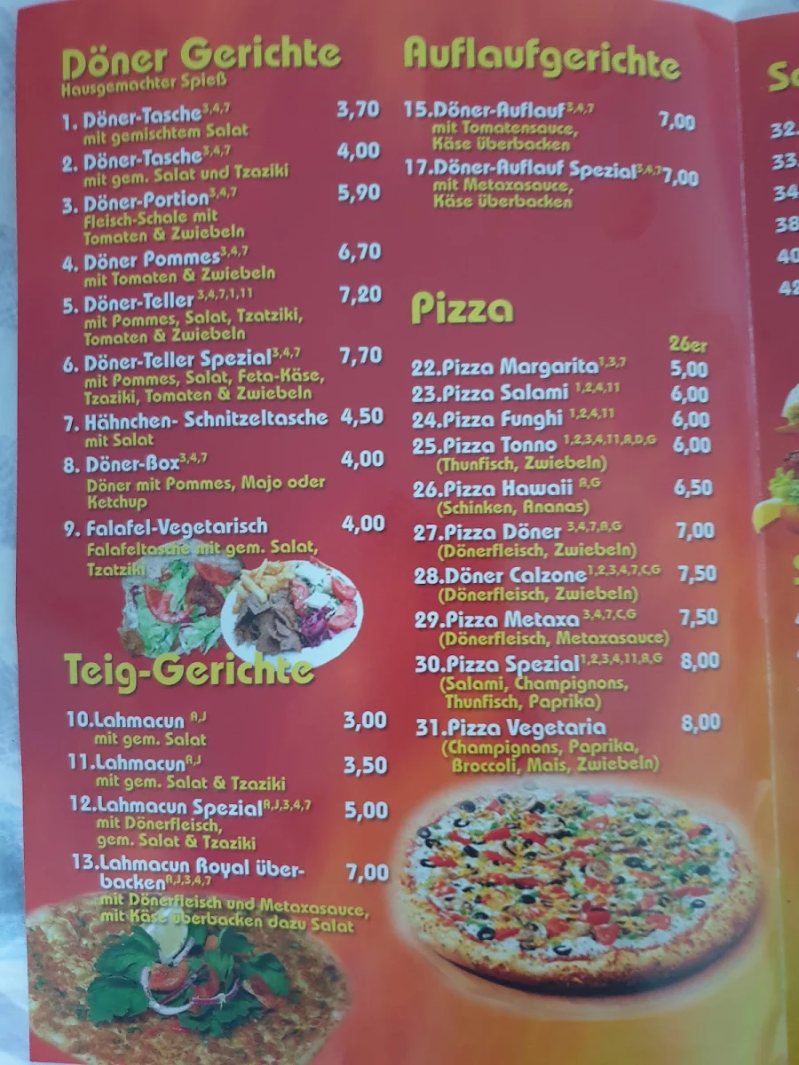 Speisekarte photo 9